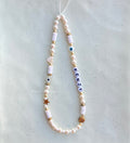 White Pearly Phone Charm