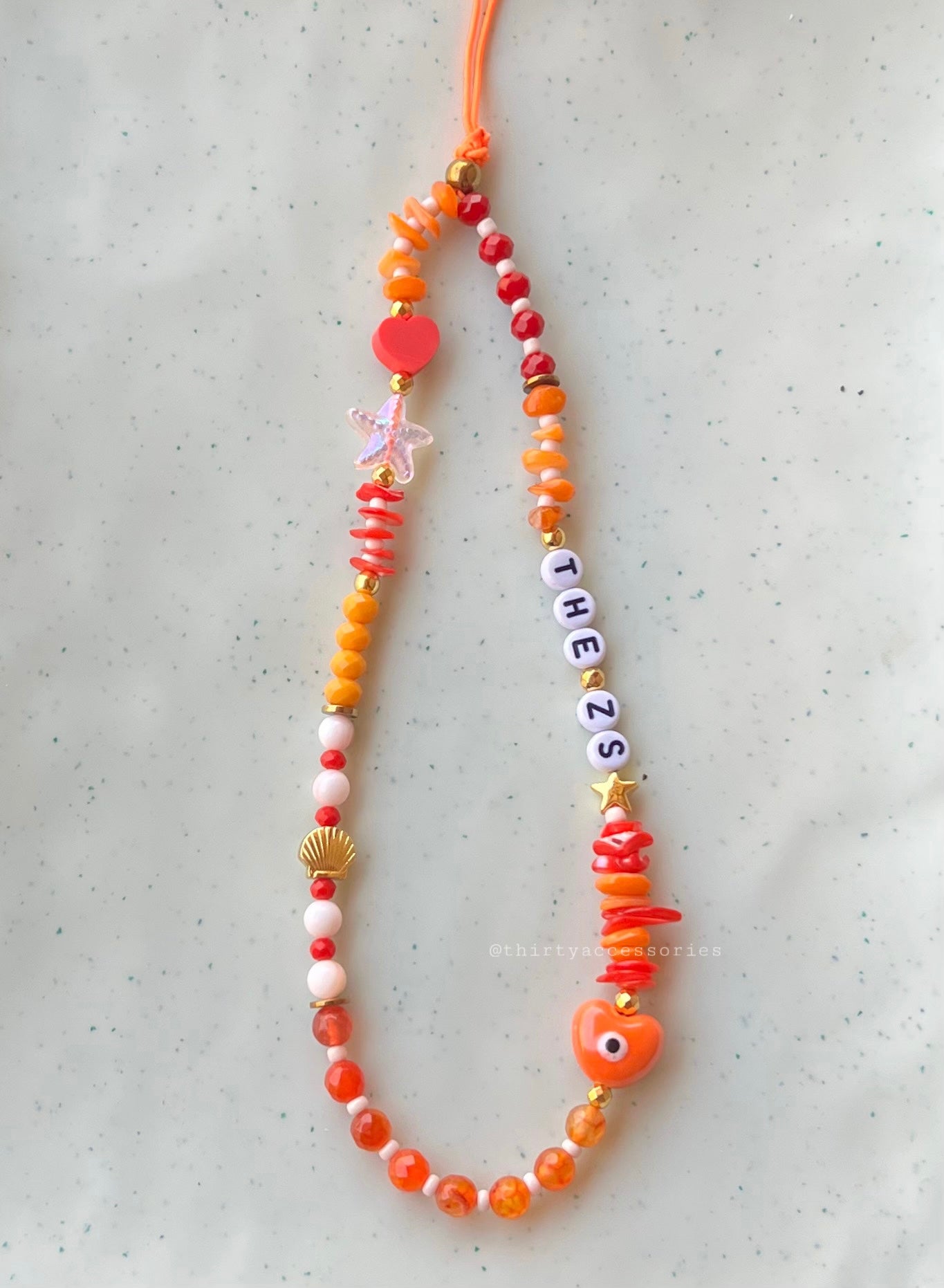 Citrus Short Phone Charm